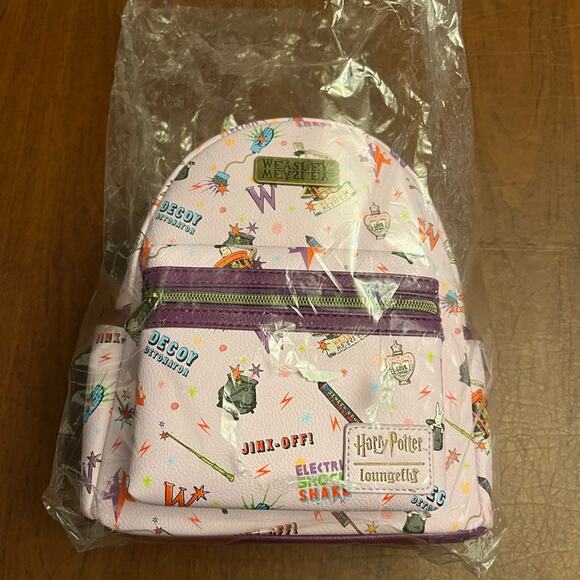 Loungefly Harry Potter Weasleys' Wizard Wheezes Mini Backpack - Picture 5 of 9